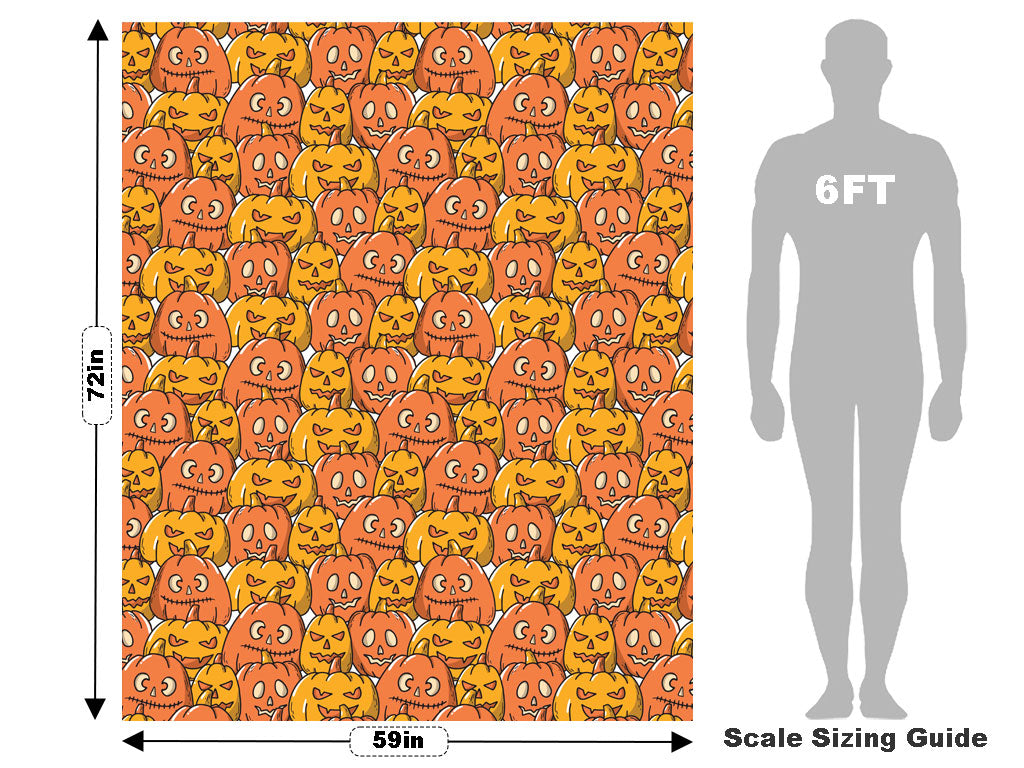 ロー　ハロウィンデザインシート Rwraps™ Orange Frenzy Pumpkin Halloween Vinyl Wrap | Halloween