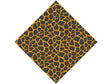 Orange Giraffe Vinyl Wrap Pattern