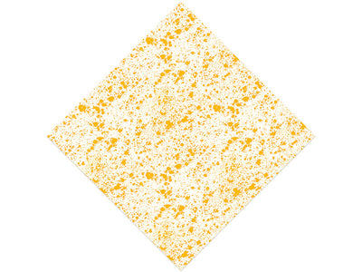 Orange Juice Paint Splatter Vinyl Wrap Pattern