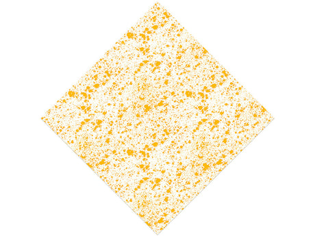 Orange Juice Paint Splatter Vinyl Wrap Pattern