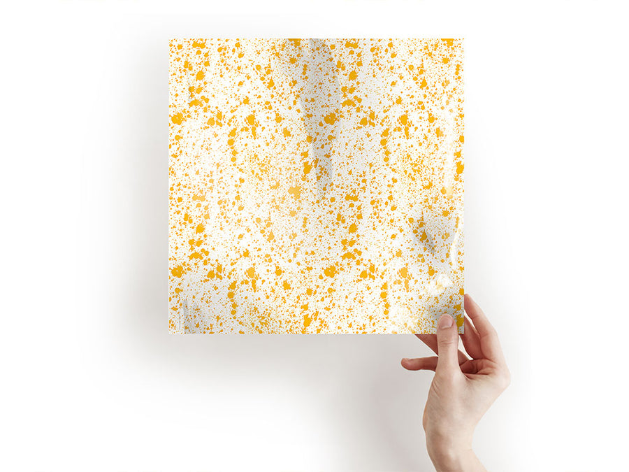 orange juice paint splatter Craft Sheets