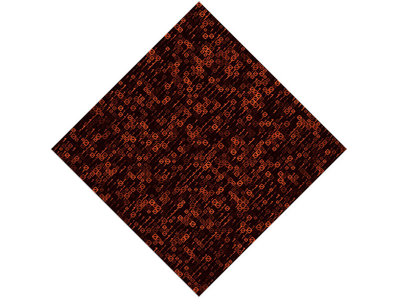 Orange Matrix Technology Vinyl Wrap Pattern~Rwraps Series 914 Digitally Printed Vinyl Wrap~0