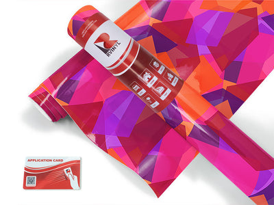 orange oddities mosaic Craft Vinyl Roll