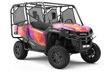 Orange Oddities Mosaic Utility Vehicle Vinyl Wrap