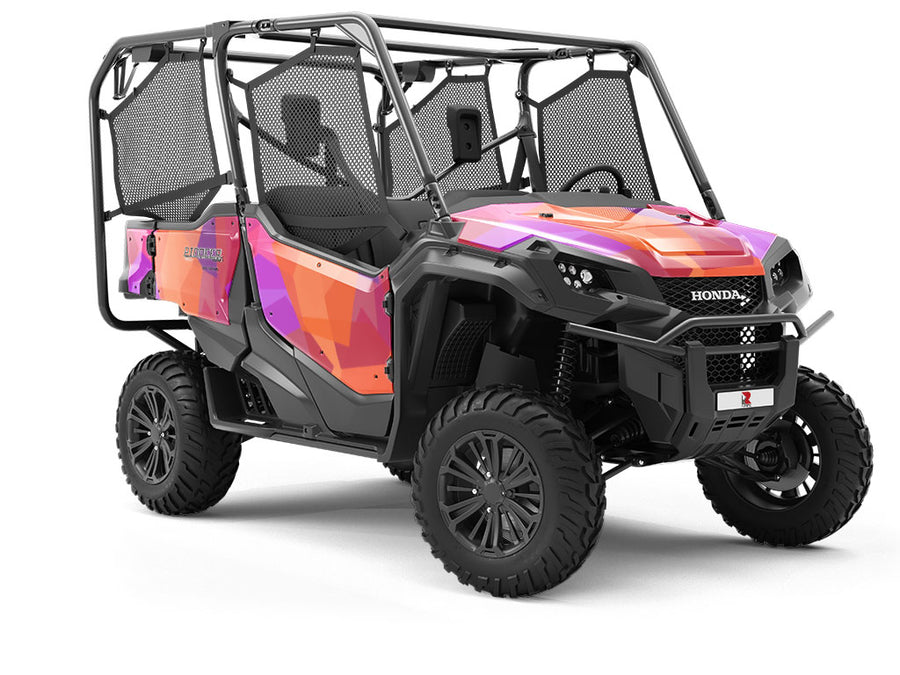 Orange Oddities Mosaic Utility Vehicle Vinyl Wrap