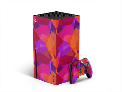 orange oddities mosaic XBOX DIY Decal