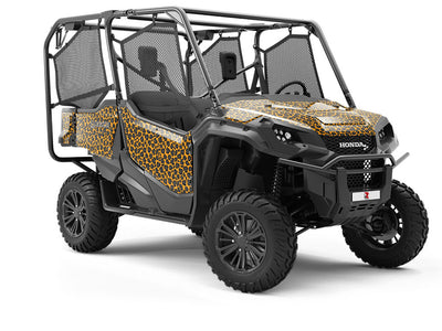 Orange Panther Utility Vehicle Vinyl Wrap