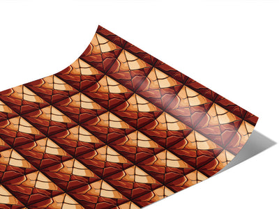 Orange Square Tile Vinyl Wraps~Rwraps Series 914 Digitally Printed Vinyl Wrap~1