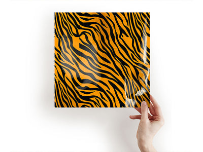 orange tiger animal print Craft Sheets