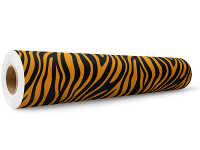 Orange Zebra Wrap Film Wholesale Roll~Rwraps Series 914 Digitally Printed Vinyl Roll~6