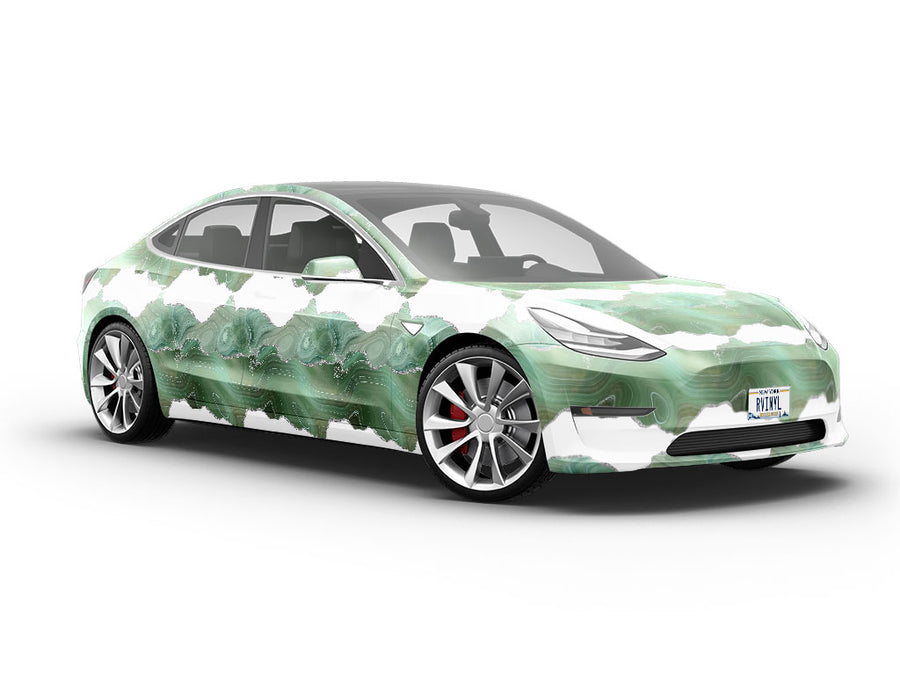 Orchid Bee Gemstone Vehicle Vinyl Wrap