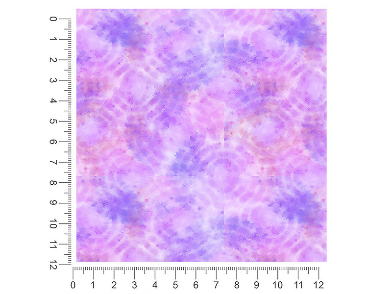orchid droplets tie dye 1ft x 1ft Craft Sheets