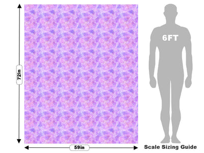 Orchid Droplets Tie Dye Vehicle Wrap Scale~Rwraps Series 914 Orchid Droplets Tie Dye Measurements~1