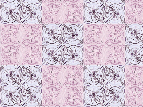 Orchid Tile Vinyl Wrap Pattern~Rwraps Series 914 Digitally Printed Vinyl Wrap~0