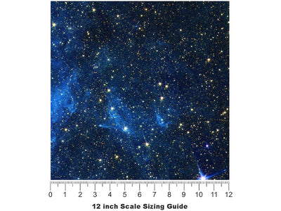 Orions Belt Galaxy Vinyl Film Pattern Size 12 inch Scale~Rwraps Orions Belt Galaxy Sizing Chart~3