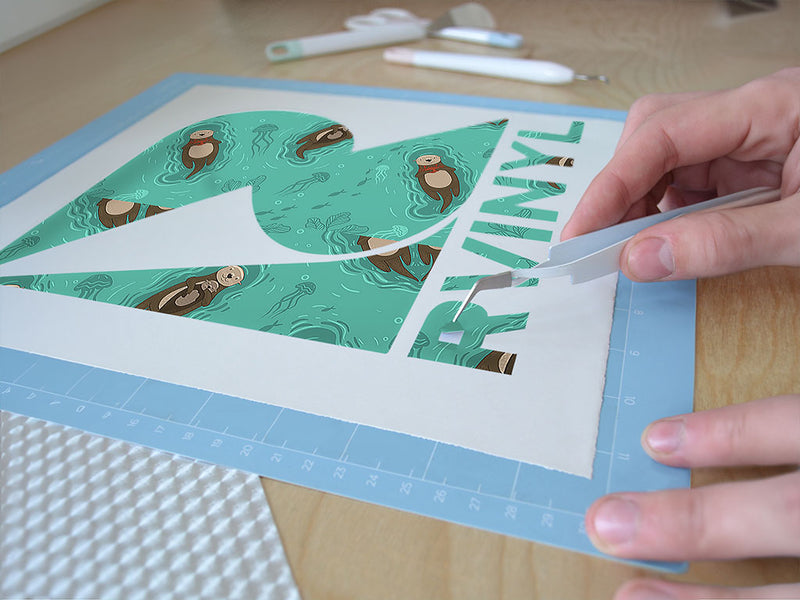 otter affection salt water Easy Weed Craft Vinyl