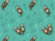 Otter Affection Marine Life Vinyl Wrap Pattern~Rwraps Series 914 Digitally Printed Vinyl Wrap~0