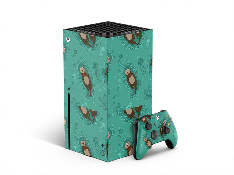 otter affection salt water XBOX DIY Decal
