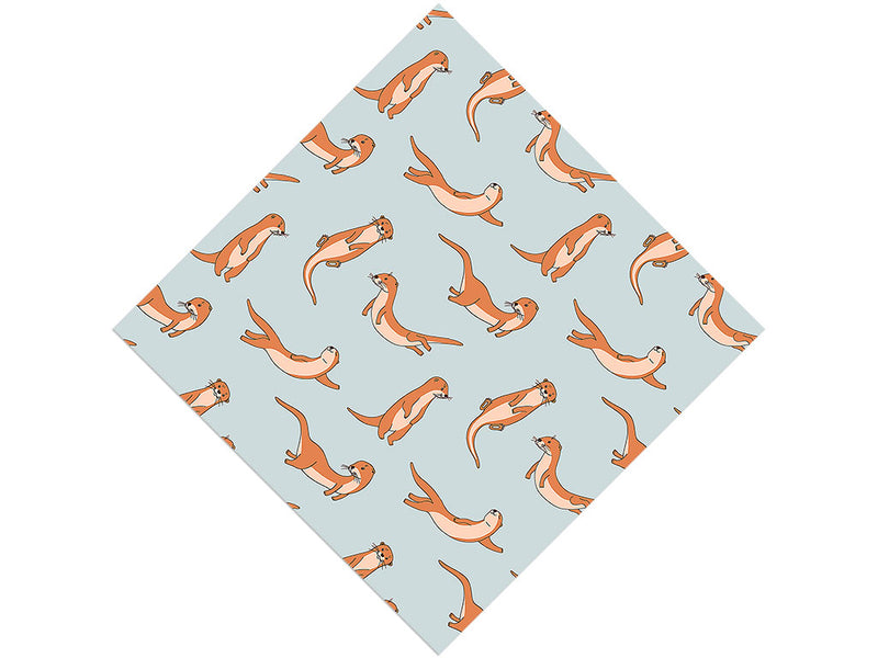Otter Occupation Marine Life Vinyl Wrap Pattern
