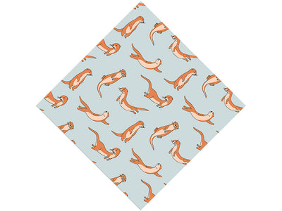 Otter Occupation Marine Life Vinyl Wrap Pattern