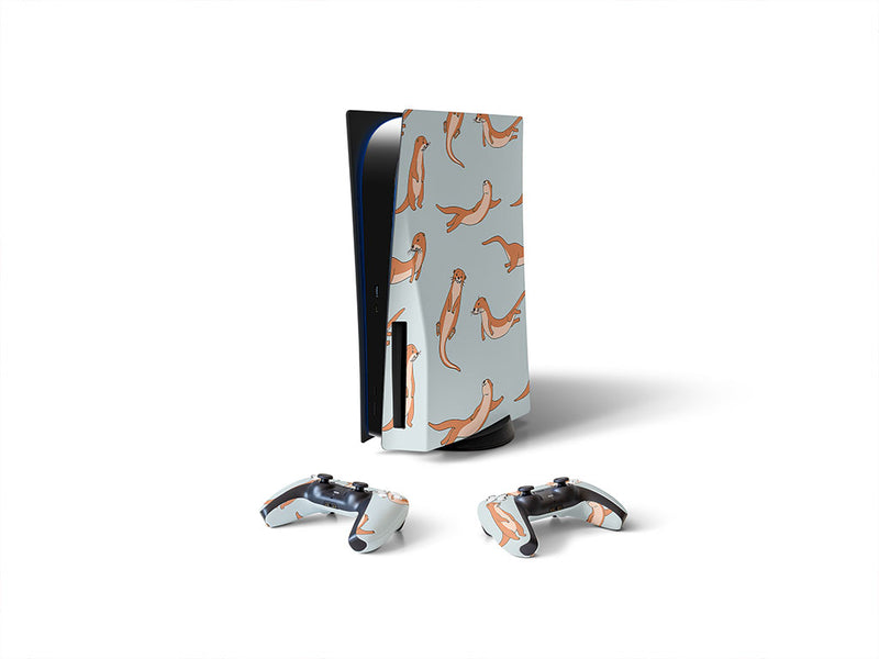 otter occupation salt water Sony PS5 DIY Skin
