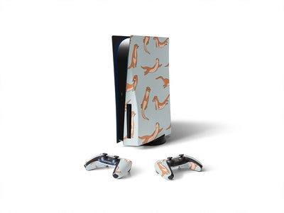 otter occupation salt water Sony PS5 DIY Skin