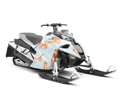 Otter Occupation Marine Life Custom Wrapped Snowmobile