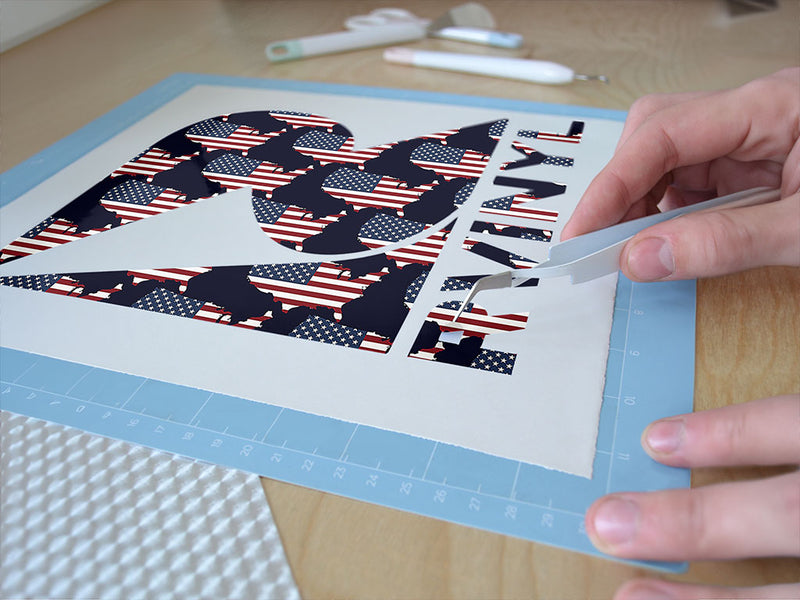 our country  Easy Weed Craft Vinyl