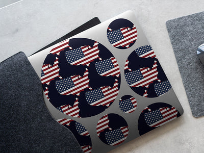 our country  DIY Laptop Stickers