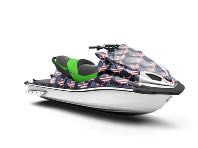 Our Country Americana Jet Ski Vinyl Customized Wrap