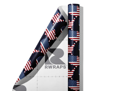 Our Country Americana Wrap Film Sheets~Rwraps Series 914 Our Country Americana Scrolled Sheet~4