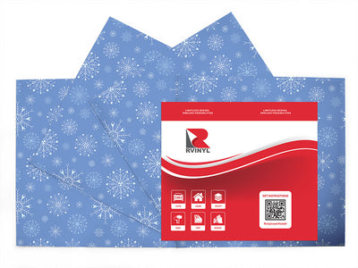 out cold snowflake Craft Vinyl Sheet Pack