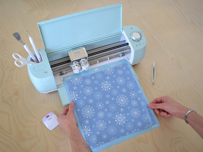 out cold snowflake Cricut Compatible Vinyl