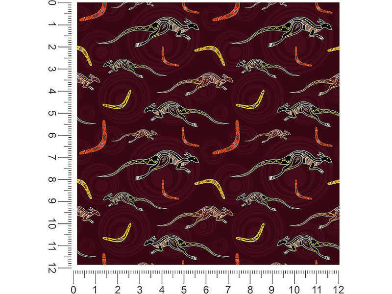 outback sprinting animal 1ft x 1ft Craft Sheets