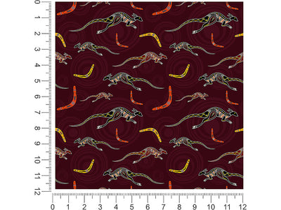 outback sprinting animal 1ft x 1ft Craft Sheets