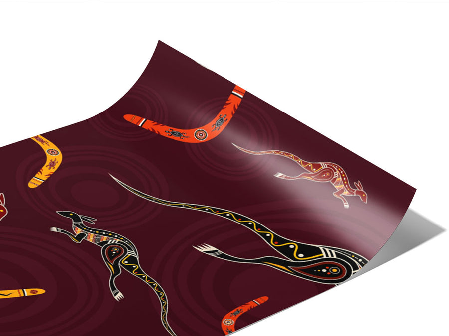 Outback Sprinting Animal Vinyl Wraps~Rwraps Series 914 Digitally Printed Vinyl Wrap~0