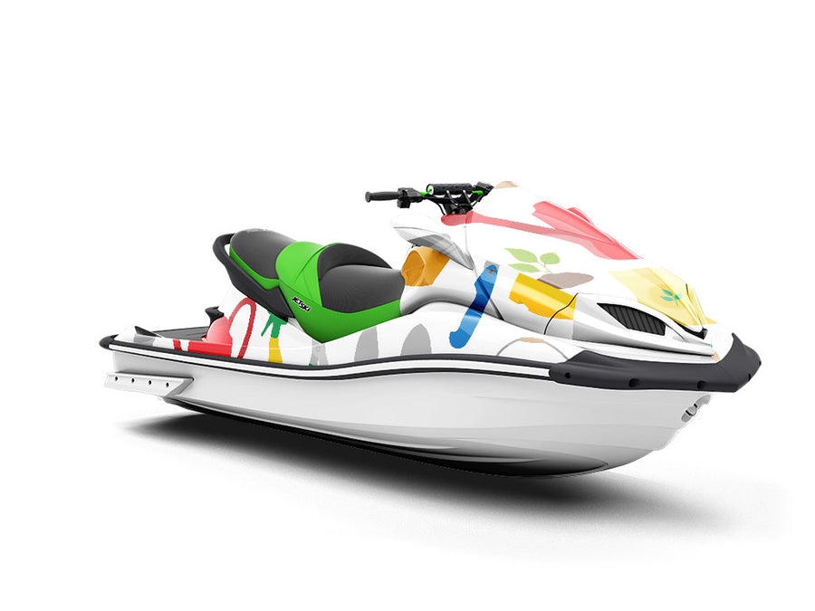 Outdoor Tools Gardening Jet Ski Vinyl Customized Wrap