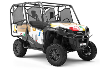 Outdoor Tools Gardening Utility Vehicle Vinyl Wrap