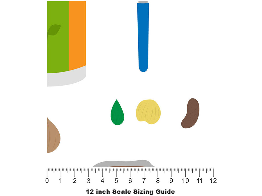 Outdoor Tools Gardening Vinyl Film Pattern Size 12 inch Scale~Rwraps Outdoor Tools Gardening Sizing Chart~2