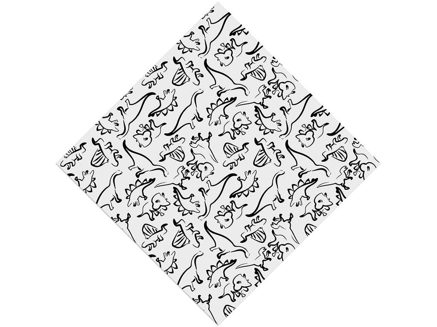Outlined Memories Dinosaur Vinyl Wrap Pattern