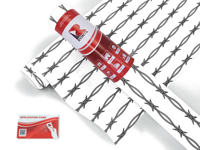 outlined ross barbed wire Craft Vinyl Roll