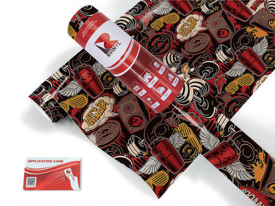 outside queen graffiti Craft Vinyl Roll