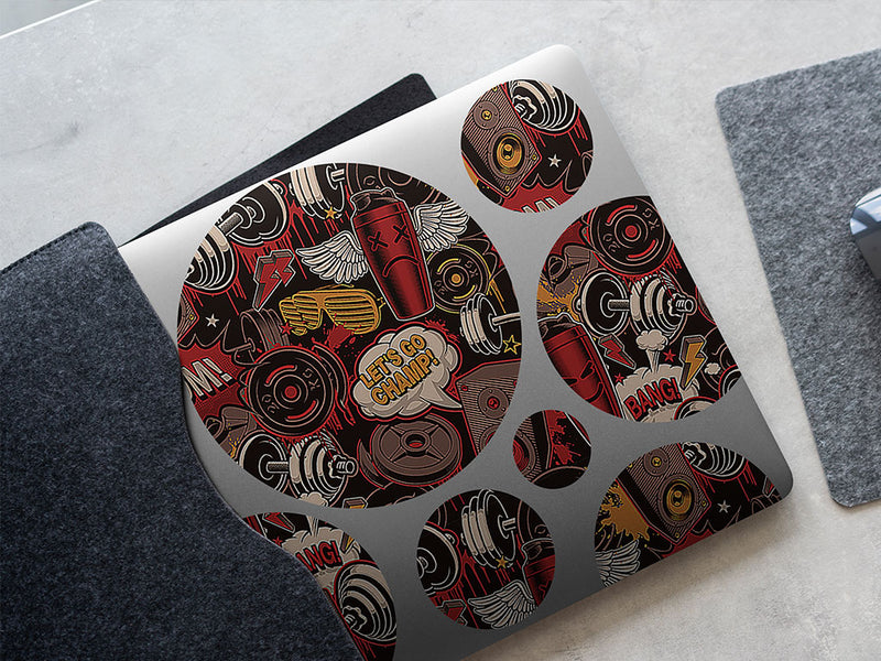 outside queen graffiti DIY Laptop Stickers