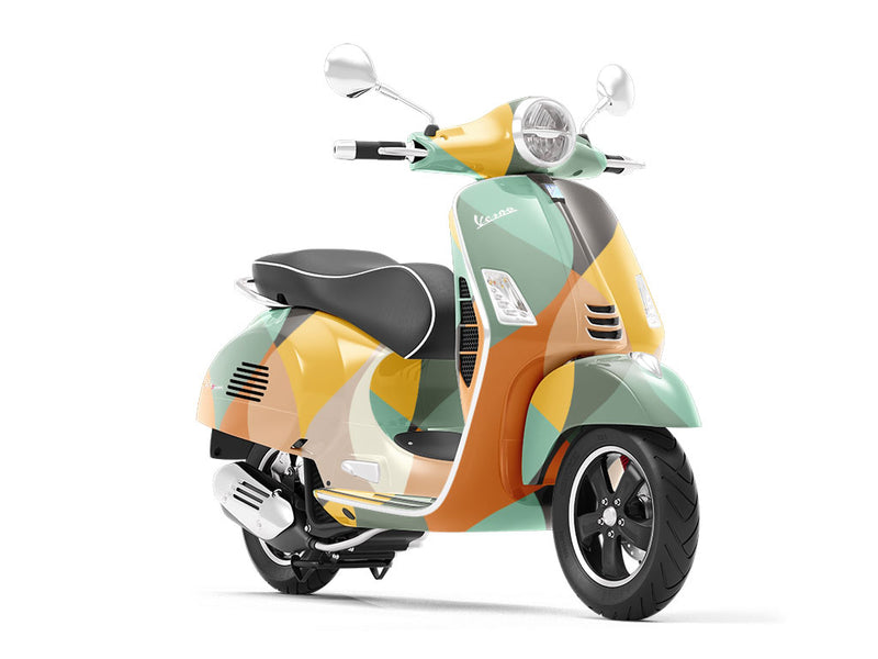 Outta Sight Retro Vespa Scooter Wrap Film