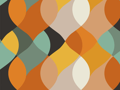 Outta Sight Retro Vinyl Wrap Pattern~Rwraps Series 914 Digitally Printed Vinyl Wrap~0