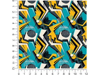 over again abstract geometric 1ft x 1ft Craft Sheets