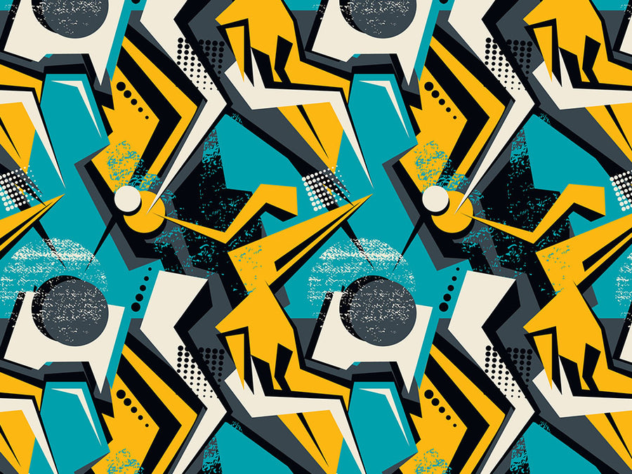 Over Again Abstract Vinyl Wraps~Rwraps Series 914 Digitally Printed Vinyl Wrap~0