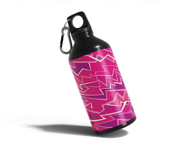 over you abstract geometric Water Bottle DIY Stickers
