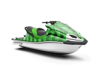 Overgrown Lawn Argyle Jet Ski Vinyl Customized Wrap