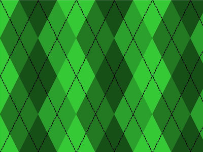 Overgrown Lawn Argyle Vinyl Wrap Pattern~Rwraps Series 914 Digitally Printed Vinyl Wrap~0